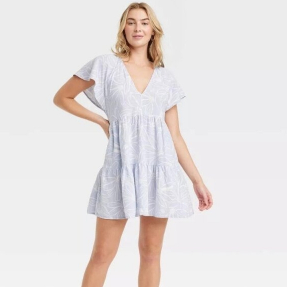 Universal Threaded Linen Blend Dress